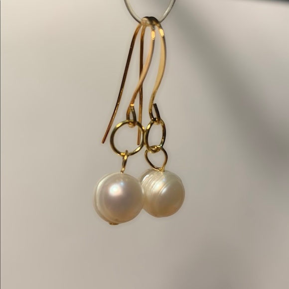 Genuine Pearl Drop Earrings NWT - Picture 12 of 12
